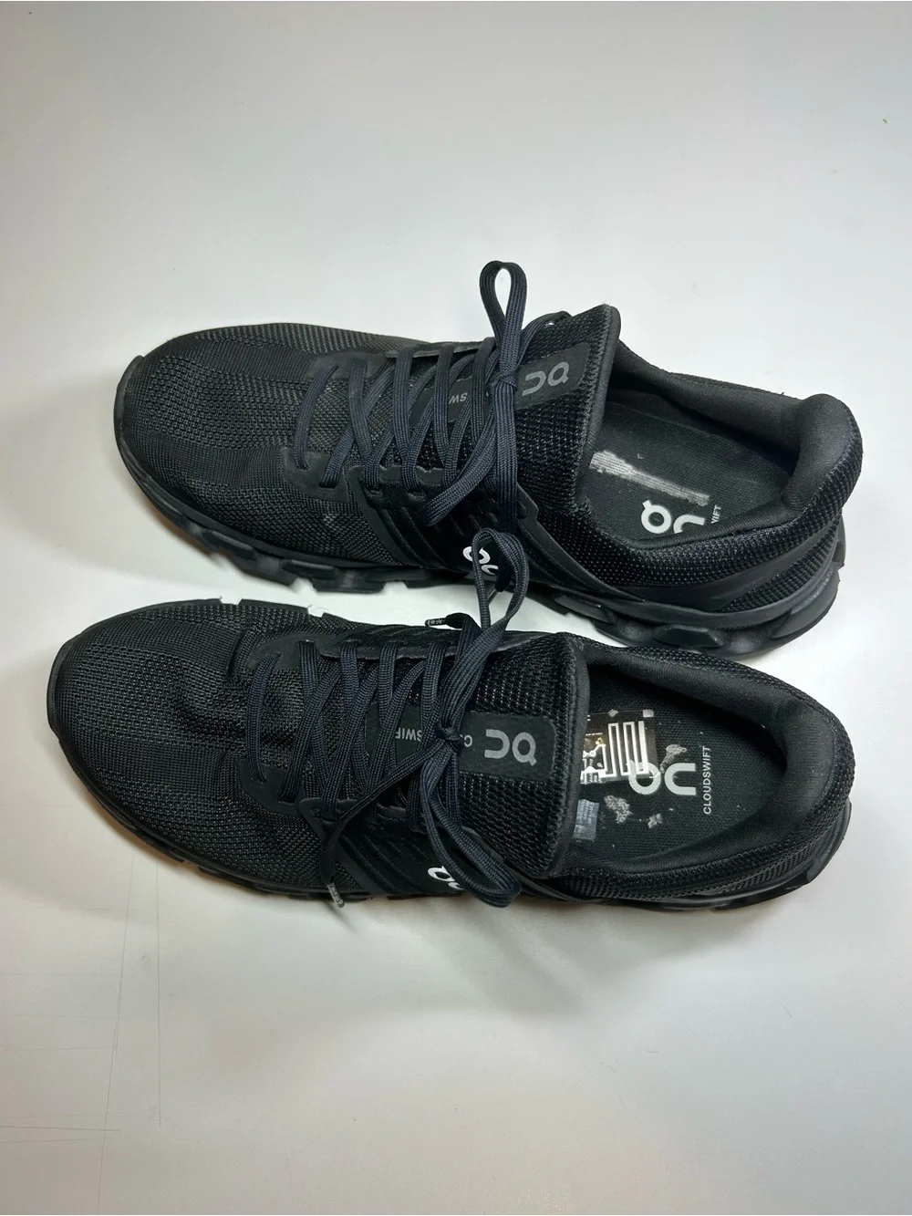 On Cloud Running Cloudswift 3 AD Women's 11 All Black Running Shoes 3WD10150485